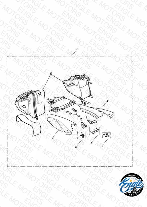 Throwover Pannier Kit
