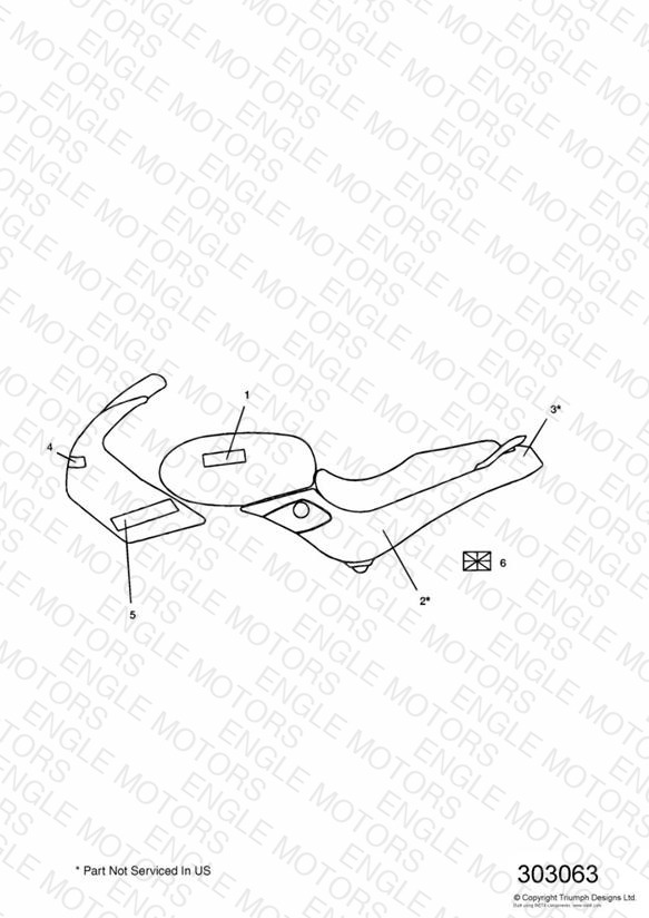Bodywork - Decals Caspian Blue