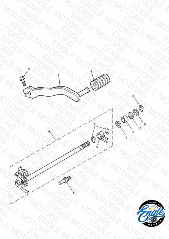 Gear Change Pedal