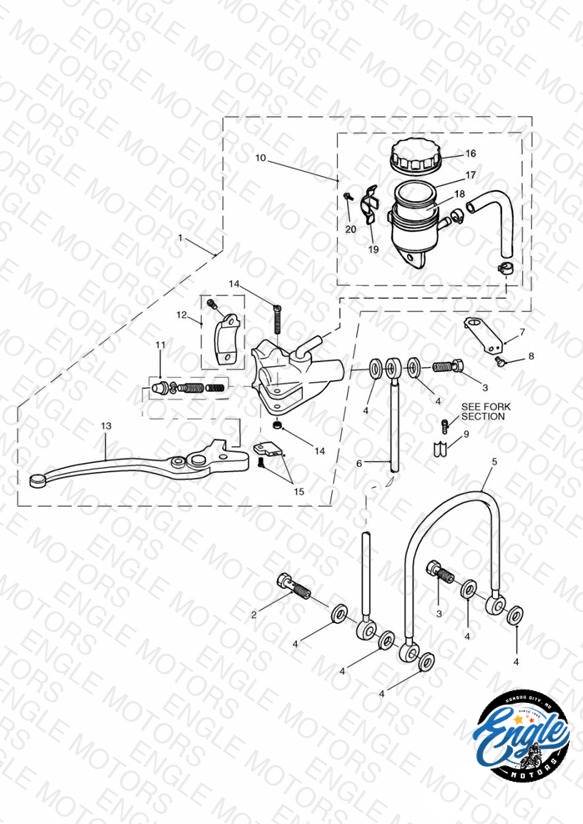 Front Brake Master Cylinder