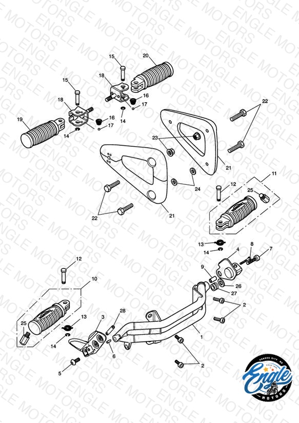 Footrests & Mountings > 469050