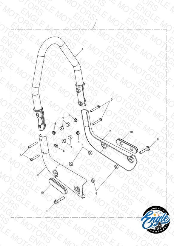 Passenger Backrest Kit