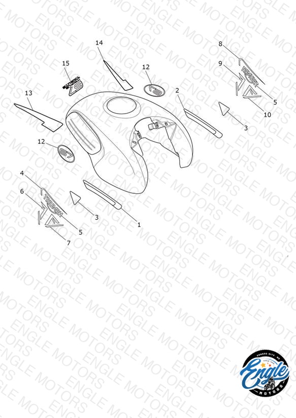 Fuel Tank Decals