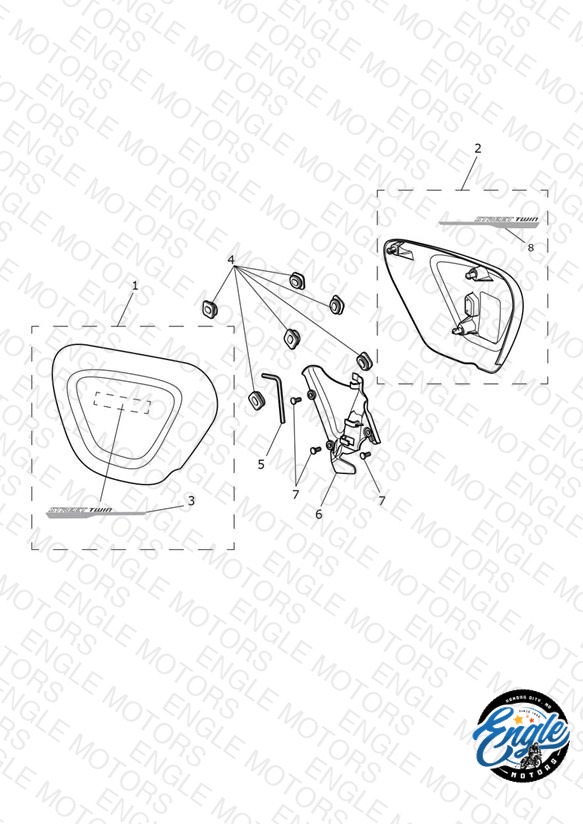 Side Panels  - 914973 > All Expt BR & IN, 917475 > BR & IN Only