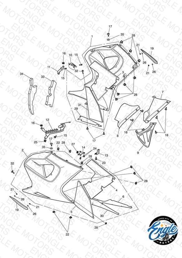 Bodywork - Lower Fairings