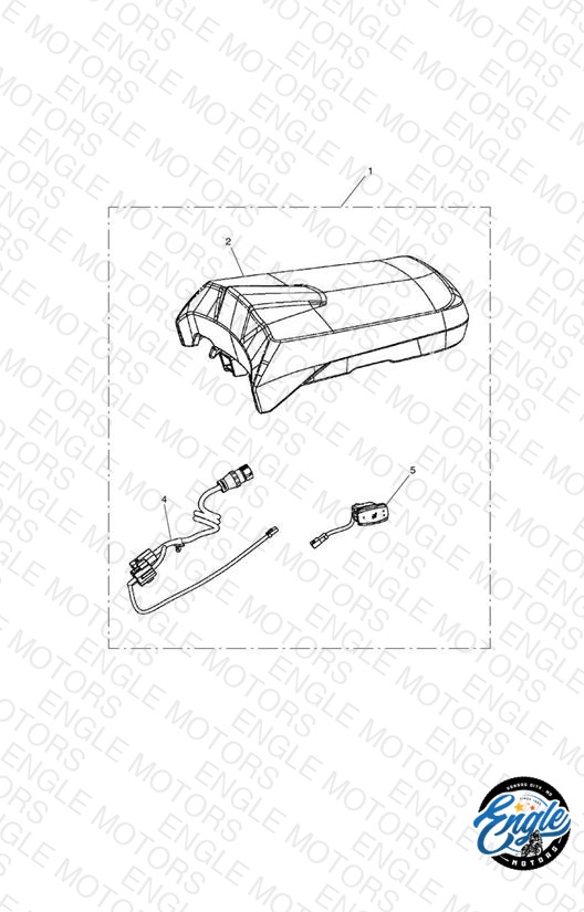 Seat, Pillion, Heated Kit