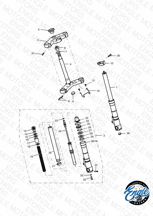 Front Forks and Yokes