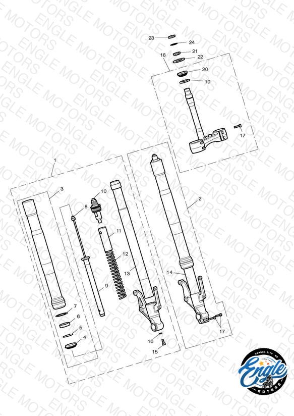 Front Forks & Yokes