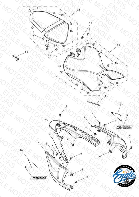 Rear Bodywork & Seat