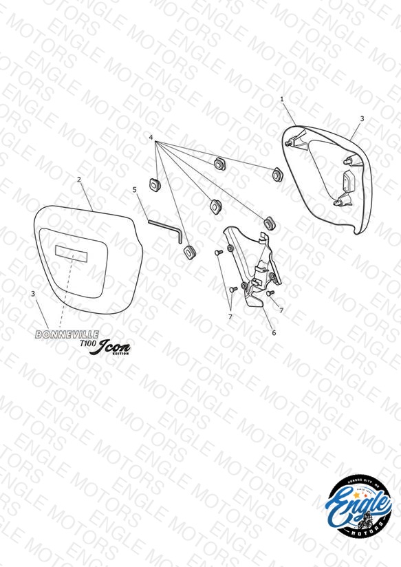 Side Fairing Panels - Icon Edition