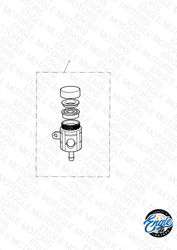 Reservoir, Brake, Rear, Type 1