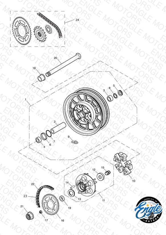 Rear Wheel & Final Drive 468391 >
