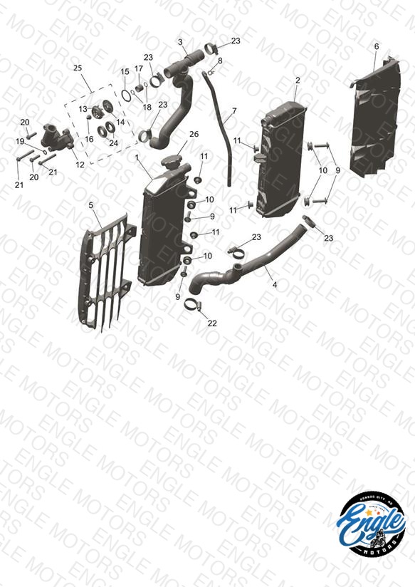 Radiator, Fan & Thermostat
