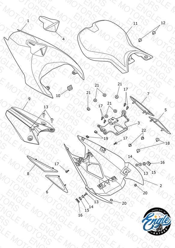 Rear Bodywork & Seat