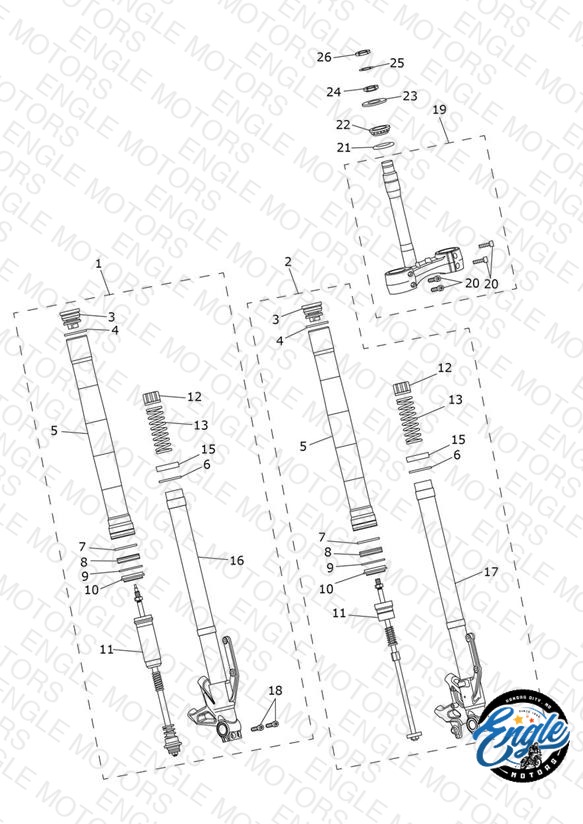 Front Forks & Yokes