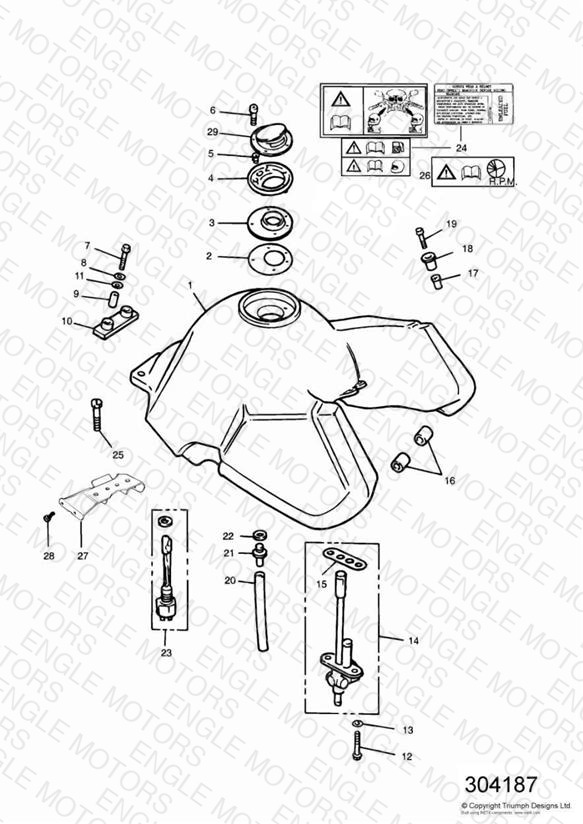 Fuel Tank and Fittings