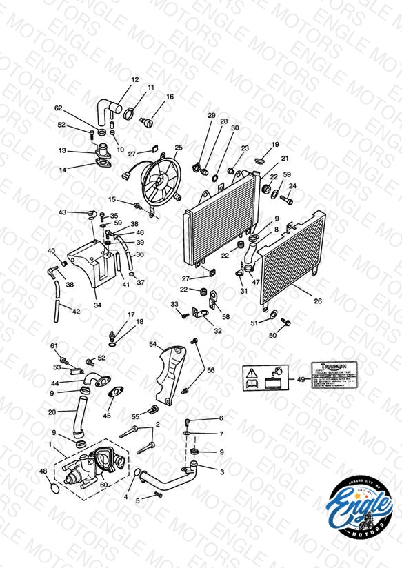 Cooling System 3 Cylinder Engines
