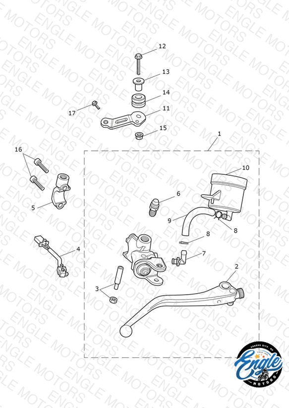Front Brake Master Cylinder & Hoses
