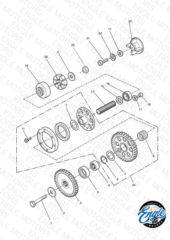 Alternator/ Starter Drive Gears