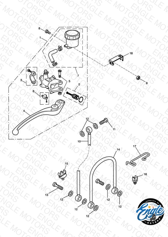Front Brake Master Cylinder & Hoses
