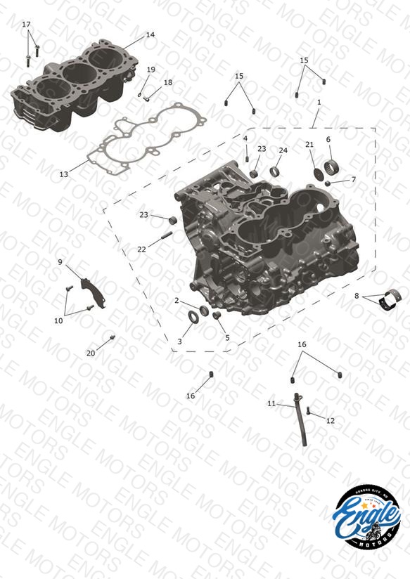 Crankcase & Fittings