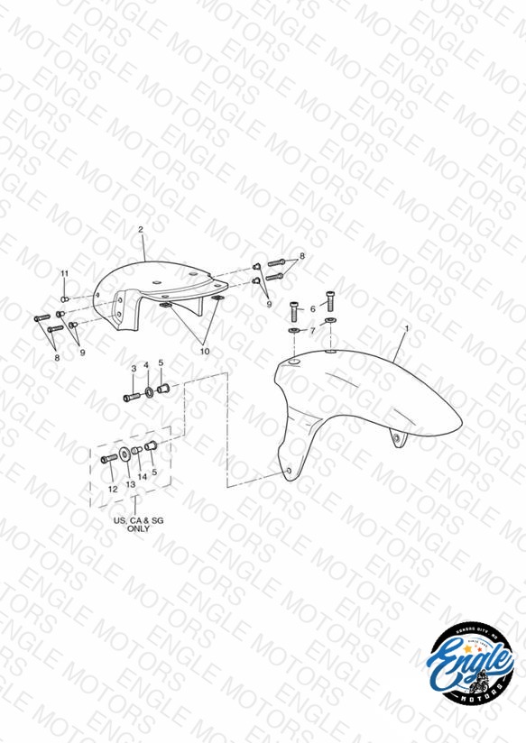 Front Mudguard