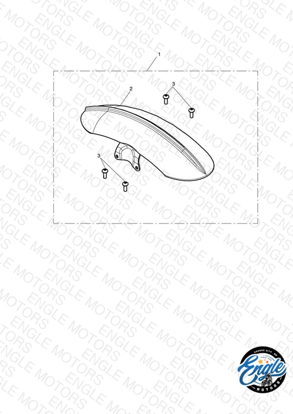 Short Front Mudguard Kit