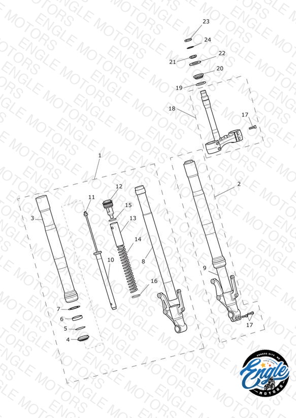 Front Forks & Yokes