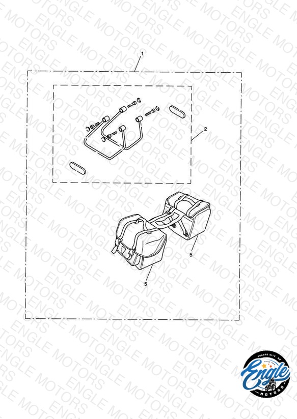 Pannier Kit, Leather, Type C