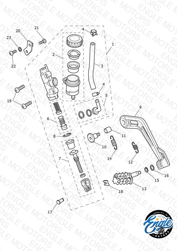 Rear Brake Master Cylinder