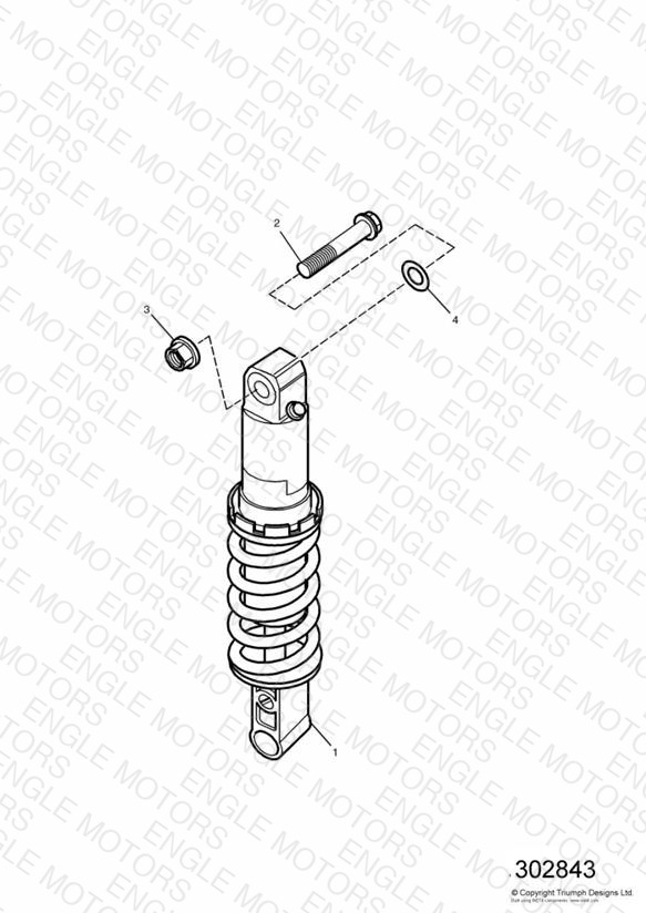 Rear Suspension Unit 900cc Model 29156 »
