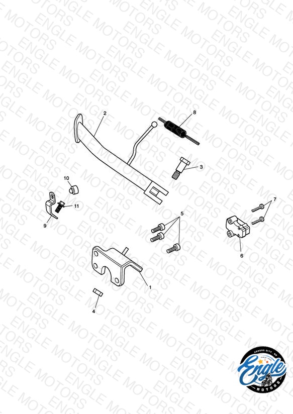 Sidestand - Rocket III & Roadster