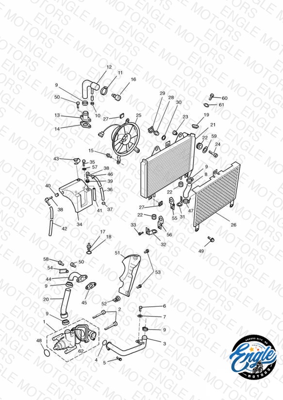 Cooling System 4 Cylinder