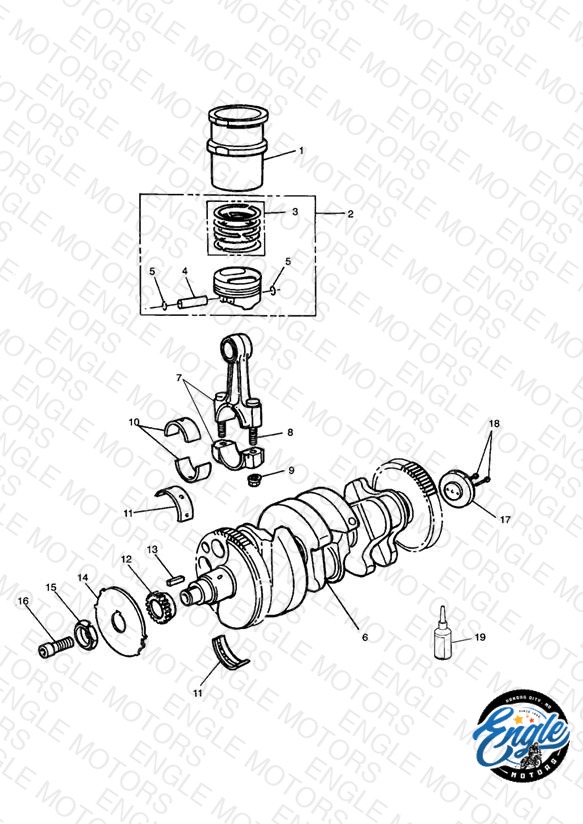 Crankshaft/Conn Rod/Pistons and Liners