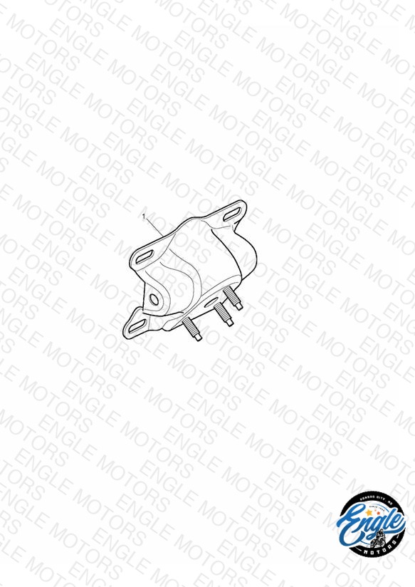Number Plate Bracket, Chrome