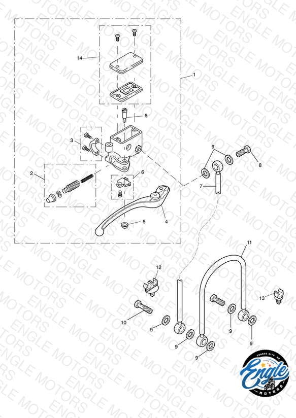 Front Brake Master Cylinder & Hoses