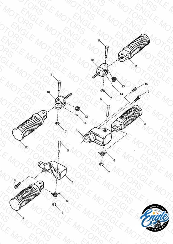 Footrests & Mountings