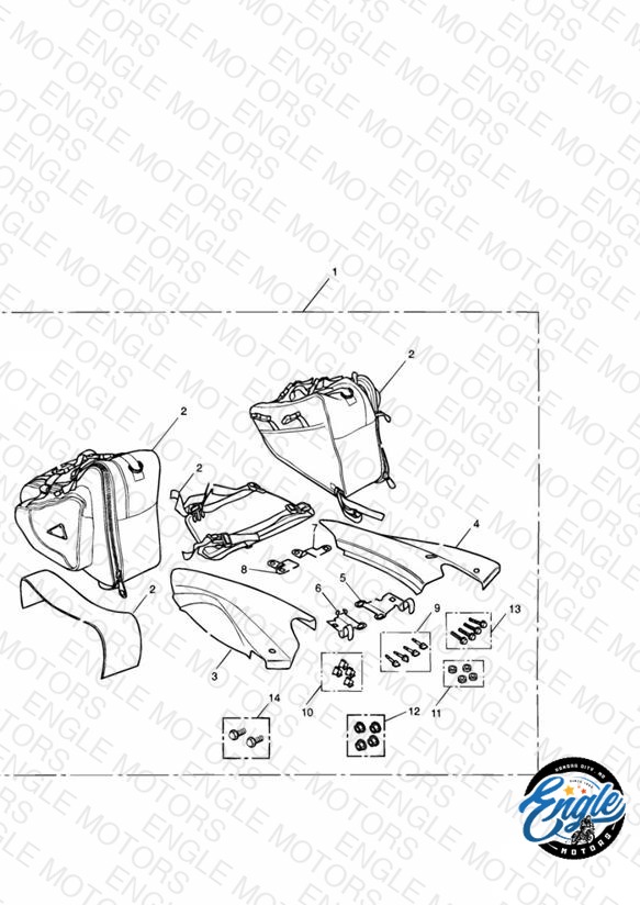Throwover Pannier Kit