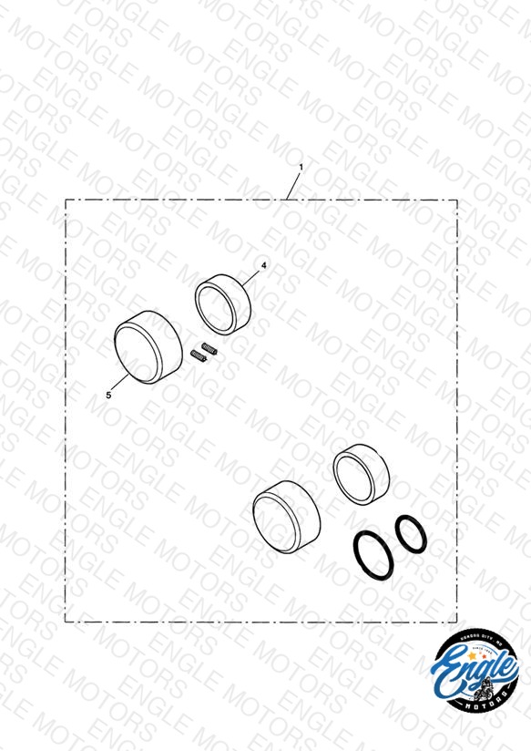 Axle Cover Kit, BNVL Classic