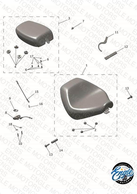 Seat Assy & Toolkit