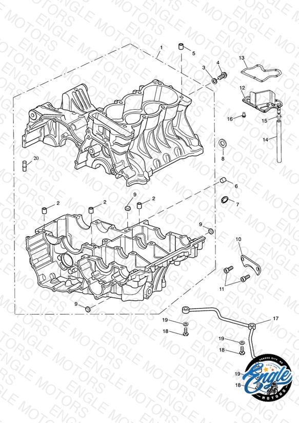 Crankcase & Fittings
