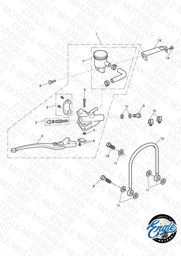 Front Brake Master Cylinder & Hoses