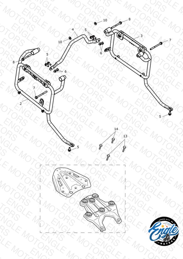 Luggage Mounting System - BR Only