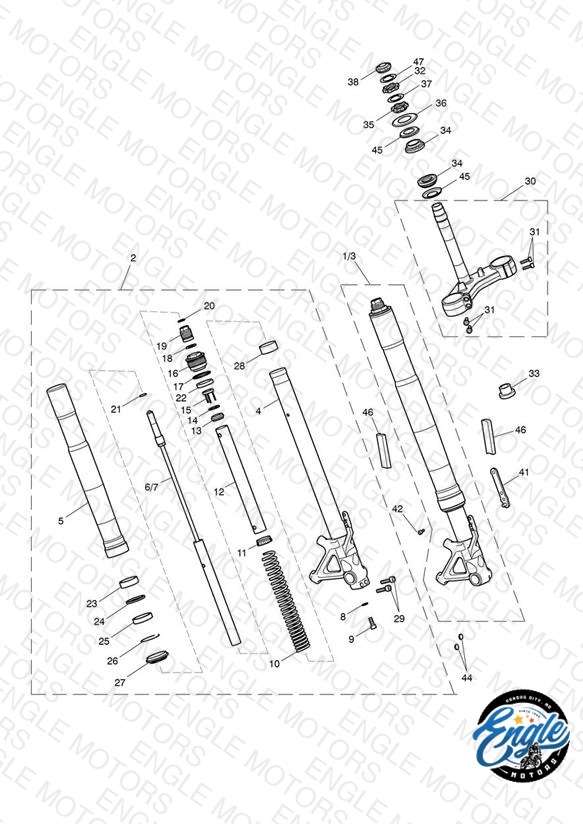 Front Forks & Yokes