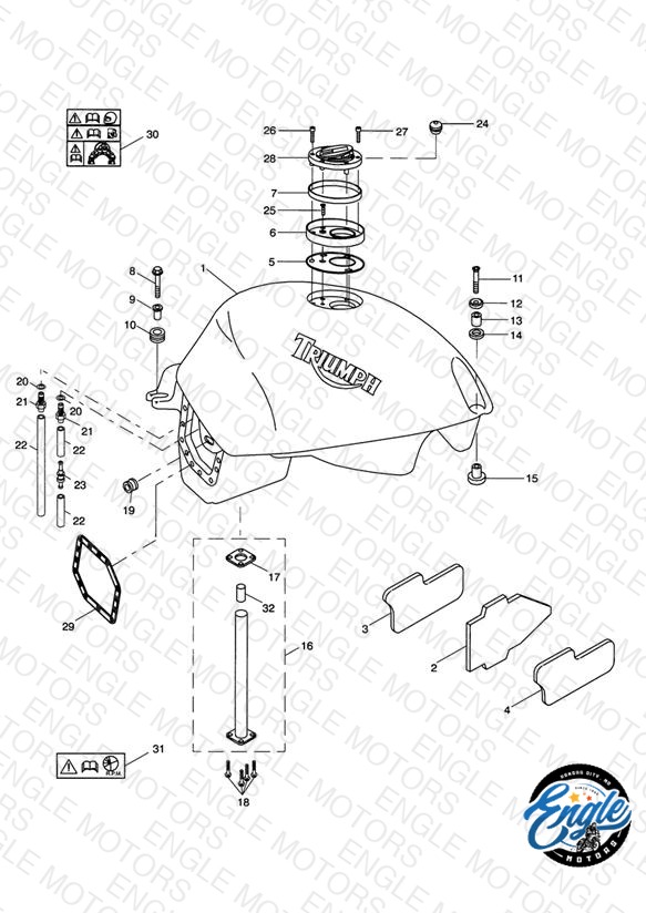 Fuel Tank and Fittings