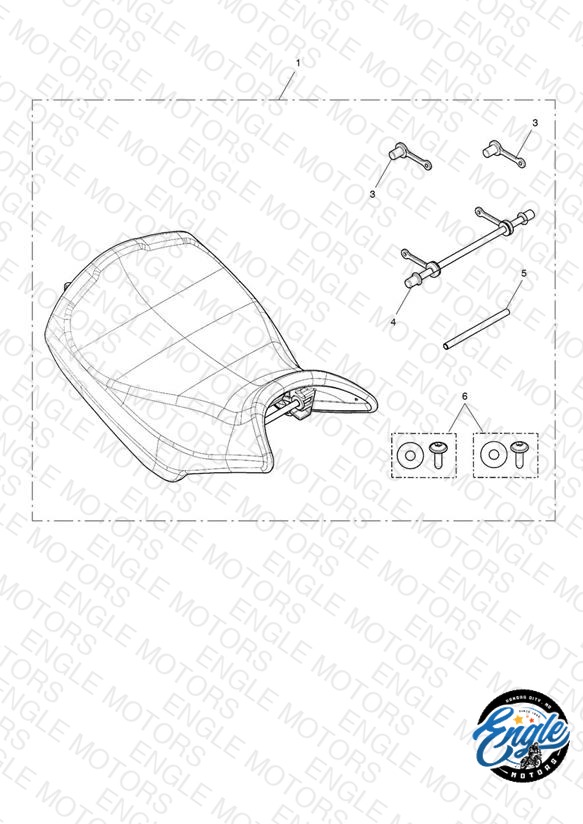 Rider Seat Assy, Low