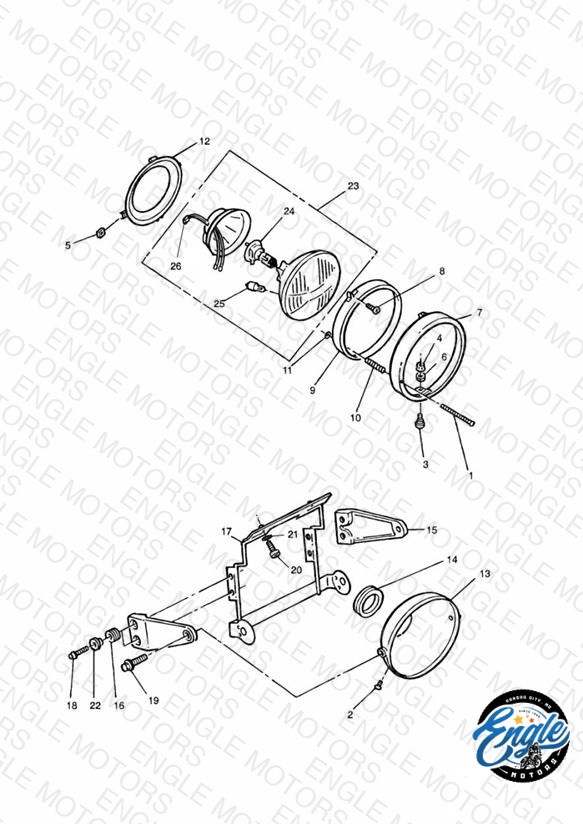 Headlight/Mountings  > VIN 9082