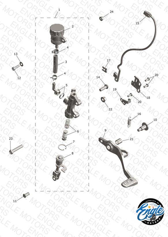 Rear Brake Master Cylinder