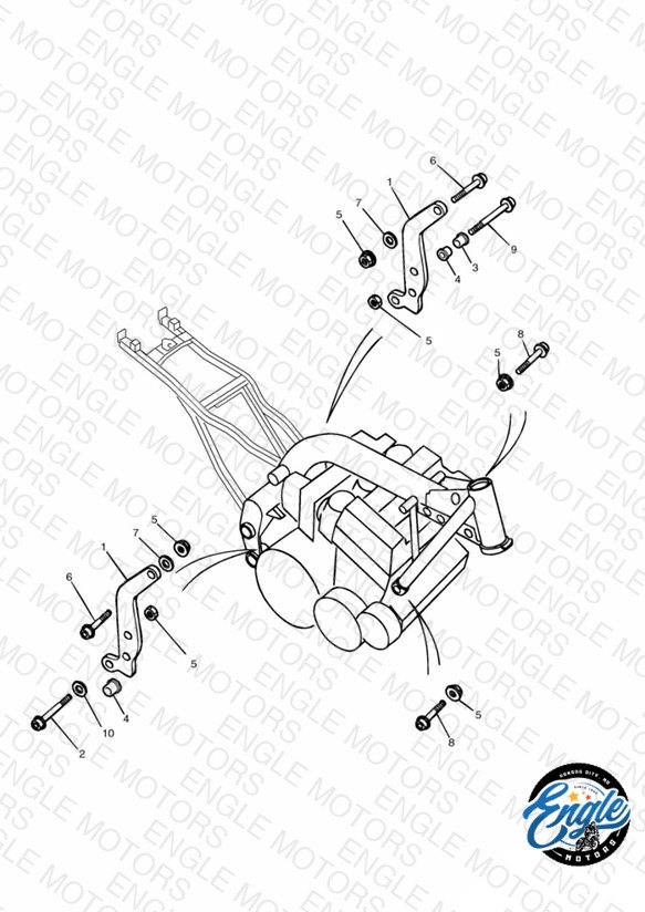 Linkage Carrier/Engine Mounting Bolts