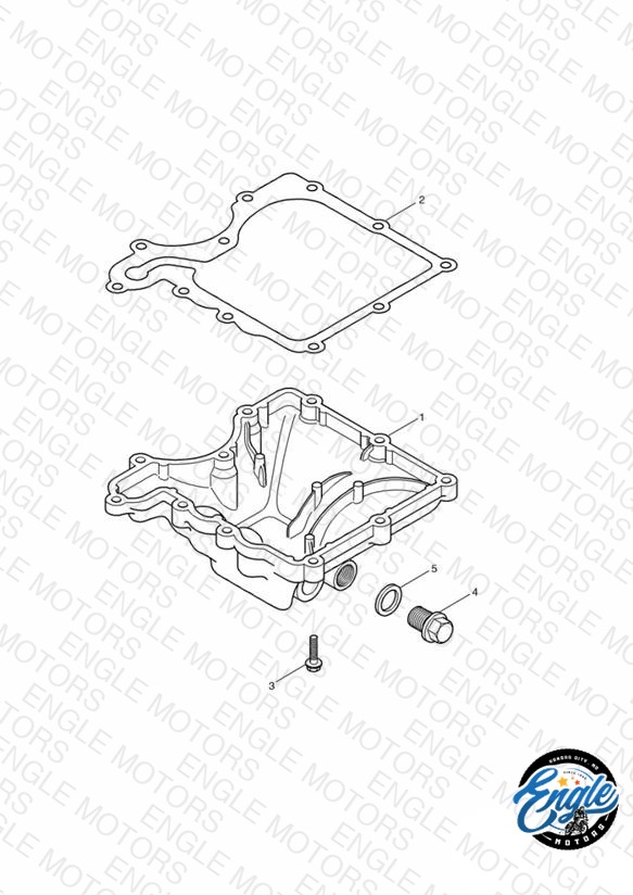 Sump & Fittings - Bonneville T100